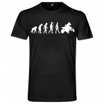 T-shirt Evolution Quad